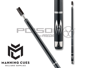 Poison POIMAE Maelith Carbon Fiber Cue - Black - 12.4mm