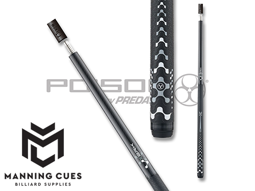 Poison POIVXBK VX Carbon Fiber Break Cue - Black