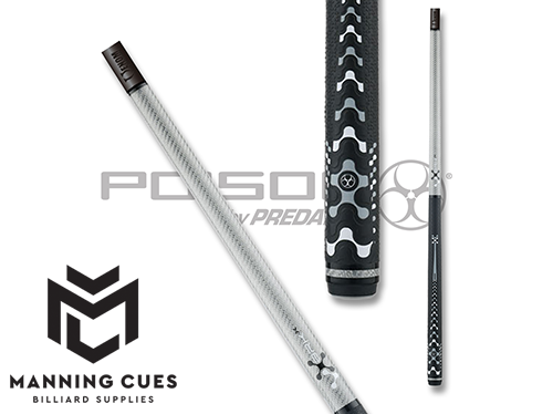 Poison POIVXBJ VX Carbon Fiber Break Jump Cue - Grey