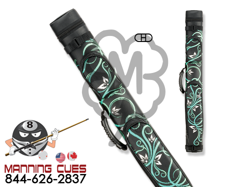 McDermott 75-0936 2B/2S Blue Floral Hard Case