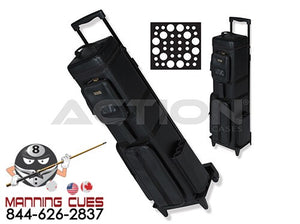 Action AC1224 Traveling Wheeled Dealer Case