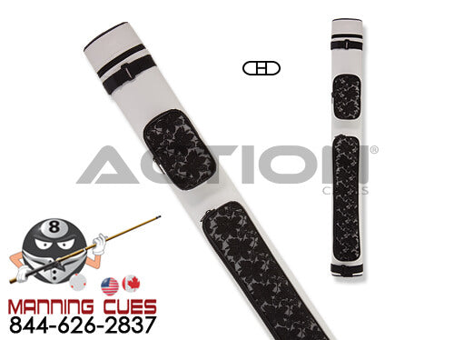 Action ACL22 White/Black 2B/2S Hard Case