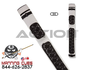 Action ACL22 White/Black 2B/2S Hard Case