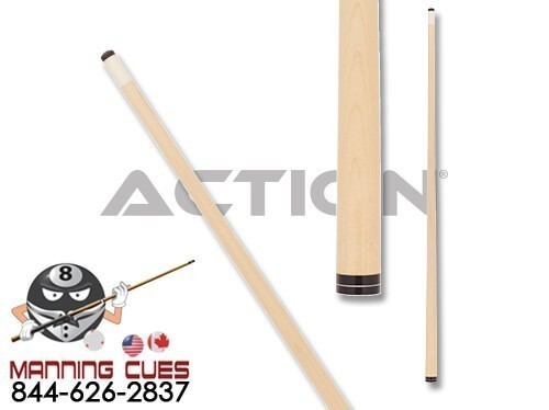 Action ACTXS 9 Black Collar w/ Silver Ring Shaft - 26in