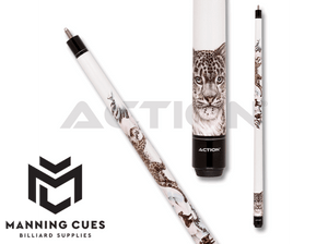 Action ADV124 Snow Leopard Pool Cue