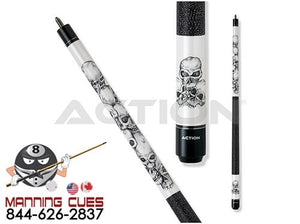 Action ADV60 Skulls Pool Cue
