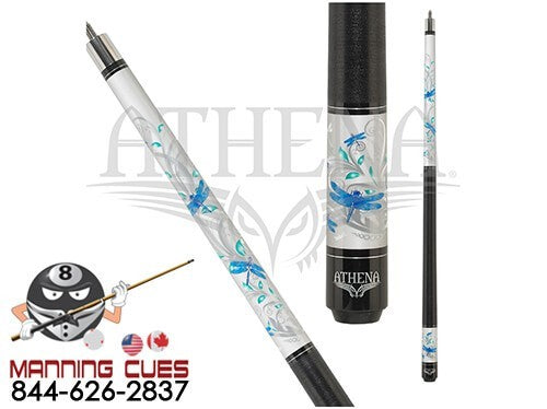 Athena ATH46 Blue Dragonflies Pool Cue