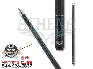 Athena ATH51 Blue Pinstripe Pool Cue