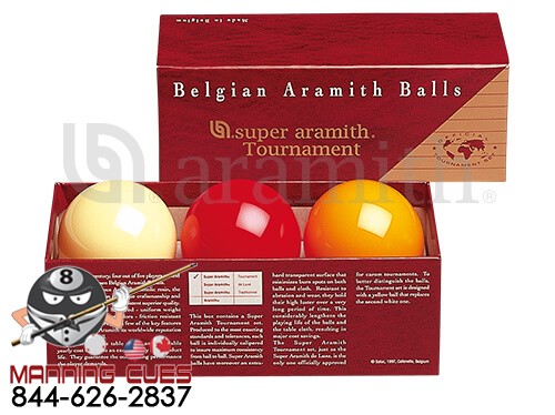 Aramith Super Tournament Carom Ball Set - BBACTRN