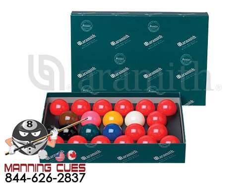 Aramith 2-1/8" Snooker Ball Set - BBAES2.125