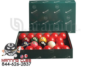 Aramith Premier 2-1/4" Numbered Snooker Ball Set - BBANS2.25