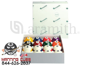 Aramith Crown Standard Pool Ball Set - BBCB