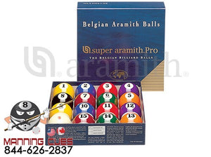 Aramith Super Pro Pool Ball Set - BBSAP