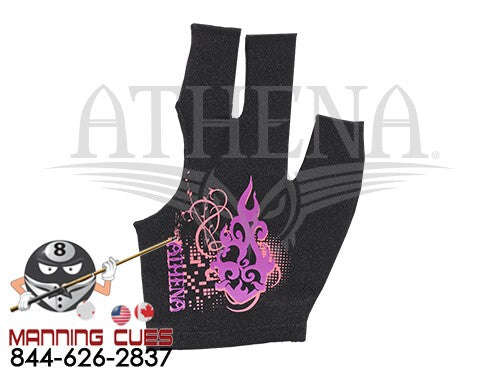 Athena Pink & Purple Billiard Glove - BGLATH01