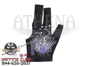 Athena White Dove Billiard Glove - BGLATH04
