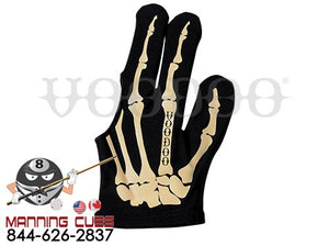Voodoo Skeleton Billiard Gloves - BGVOD