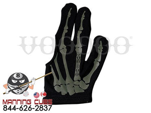 Voodoo Skeleton Billiard Gloves - BGVOD