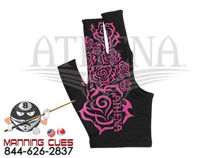 Athena Tribal Rose Billiard Glove - BGLATH03