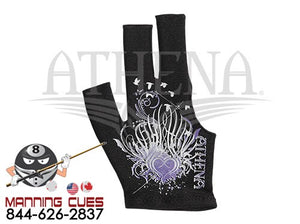 Athena White Dove Billiard Glove - BGLATH04