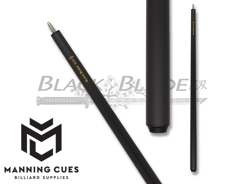 Black Blade BLKBBK Momentum Series FWD Weight Adjustable Carbon Break Cue- Matte Carbon
