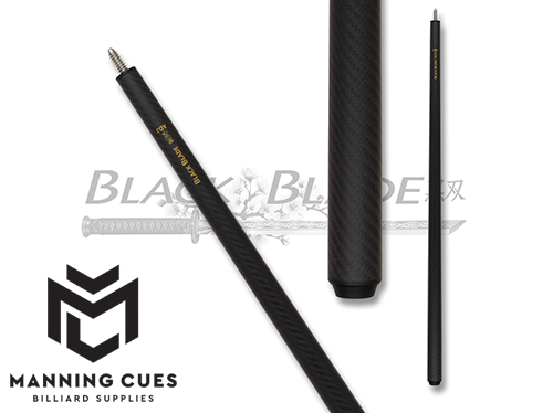 Black Blade BLKBBK Momentum Series FWD Weight Adjustable Carbon Break Cue- Herringbone