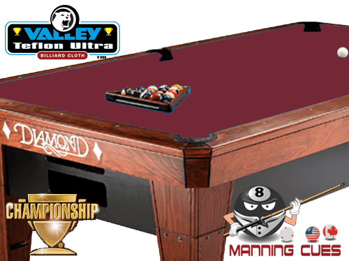 Championship Valley Teflon Ultra Cloth - Burgundy