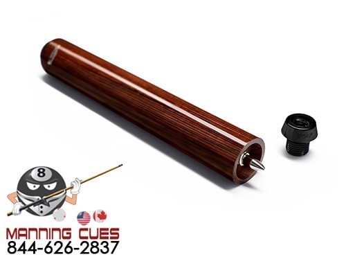 Predator 8 Inch Pool Cue Quick Release Extension Gloss Cocobolo