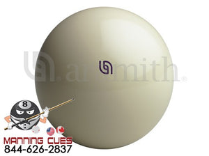 Aramith Magnetic Cue Ball made with Violet Logo - CBMD