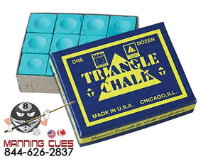 Triangle Billiard Chalk - Bulk 144-pieces