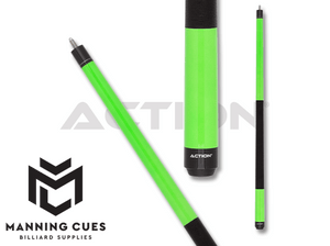 Action COL08 Neon Green Pool Cue