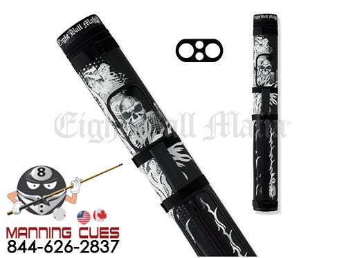 Eight Ball Mafia EBMC22A 2B/2S Skulls & Flames Hard Case