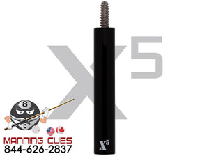X5 Forward Cue Extension - Black - EXTFX5B