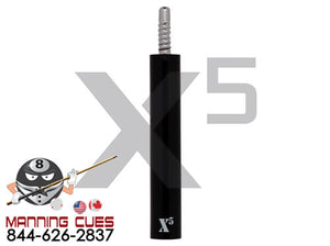 X5 Forward Cue Extension - Black - EXTFX5B