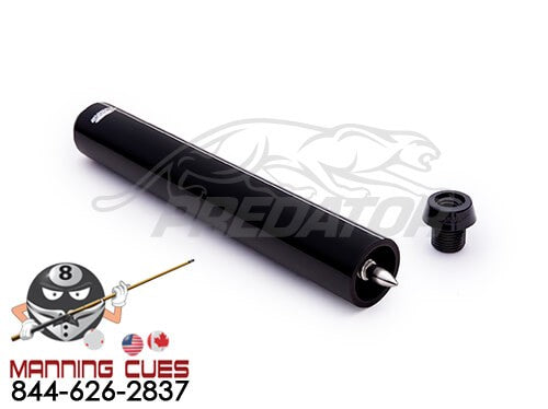 Predator 8 Inch Pool Cue Quick Release Extension Gloss Black