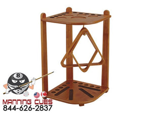 10 Cue Deluxe Corner Floor Rack