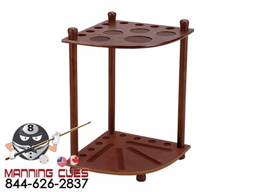 8 Cue Corner Floor Rack