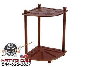 8 Cue Corner Floor Rack