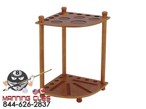 8 Cue Corner Floor Rack