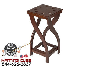 8 Cue Twist Floor Rack