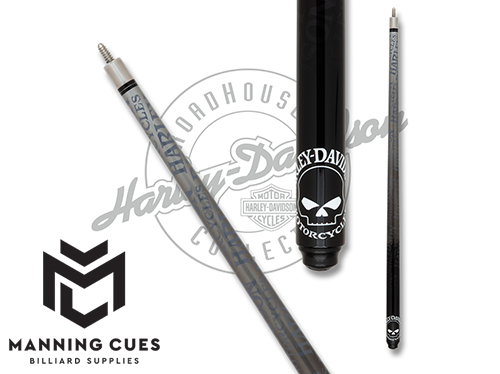 Harley Davidson HD40 Willie G. Skull Graphite Cue