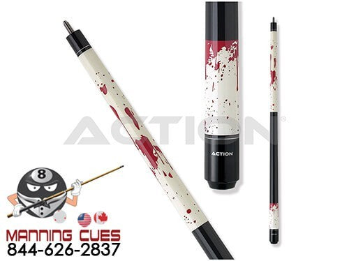 Action IMP12 Blood Splatter Pool Cue