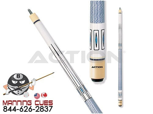 Action IMP21 Blue/White Pool Cue