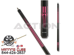 Action IMP62 Pink/Black Pool Cue