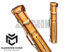 InStroke IST37 Tooled 3x7 Hard Leather Case