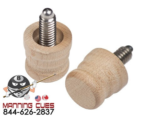 Exotic Wood Joint Protector Male Only - Birdseye Maple - JPEX Male
