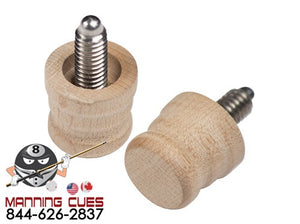 Exotic Wood Joint Protector Male Only - Birdseye Maple - JPEX Male