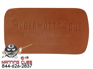 McDermott Brown Leather Burnishing Pad