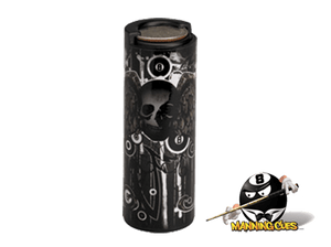 Eight Ball Mafia Coin Holder - Skulls with Wings