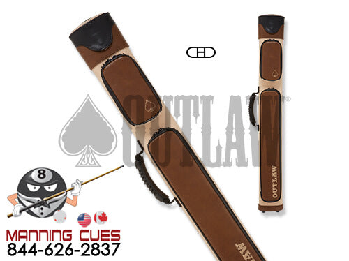 Outlaw OLX22 Brown 2B/2S Hard Case
