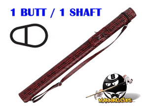 Players Flirt 1B/1S Cherry Stiletto Snake Hard Case
